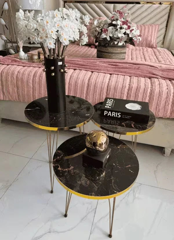 Black & White Coffee/Decor Table